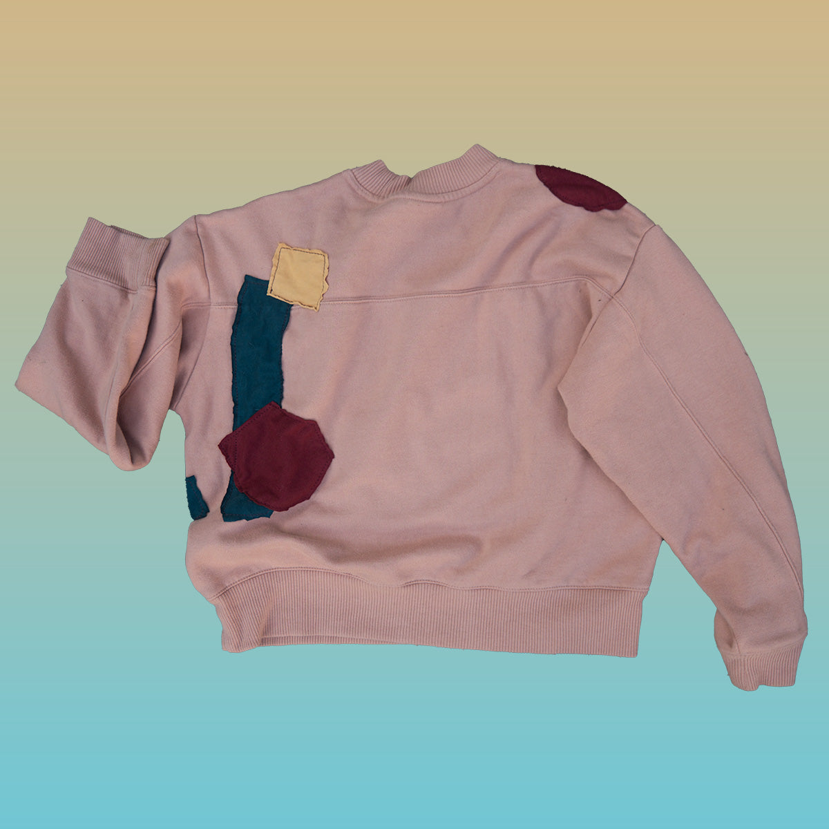 Scrap Fabric Sweatshirt No4 (medium)