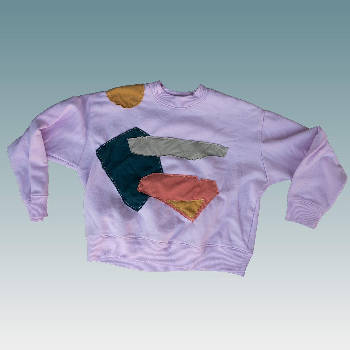 Scrap Fabric Sweatshirt No5 (medium)