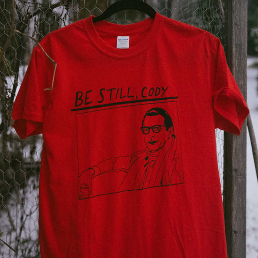 BE STILL CODY - small red